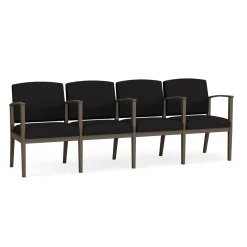 Mason Street Steel 4-Seater With Center Arms In Standard Upholstery