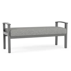 Mason Street Wood 2 Seat Bench in Standard Upholstery