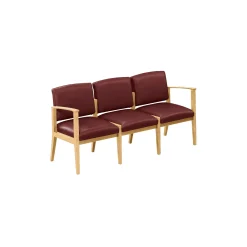 Mason Street Wood 3 Seat Sofa in Premium Upholstery