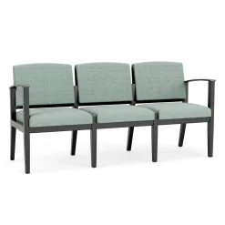 Mason Street Wood 3 Seat Sofa in Premium Upholstery