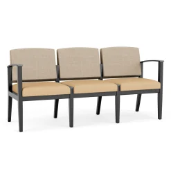 Mason Street Wood 3 Seat Sofa in Premium Upholstery