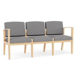 Mason Street Wood 3 Seat Sofa in Premium Upholstery