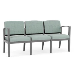Mason Street Wood 3 Seat Sofa in Premium Upholstery