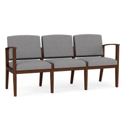 Mason Street Wood 3 Seat Sofa in Premium Upholstery