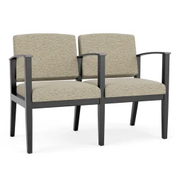 Mason Street Wood 2 Seat Sofa with Center Arm in Standard Upholstery
