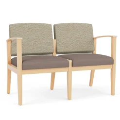 Mason Street Wood 2 Seat Sofa in Standard Upholstery