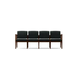 Mason Street Wood 4 Seat Sofa in Premium Upholstery