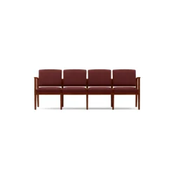 Mason Street Wood 4 Seat Sofa in Premium Upholstery