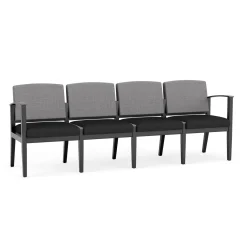 Mason Street Wood 4 Seat Sofa in Premium Upholstery