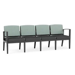Mason Street Wood 4 Seat Sofa in Premium Upholstery