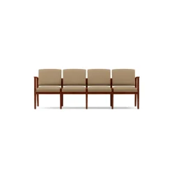 Mason Street Wood 4 Seat Sofa in Premium Upholstery