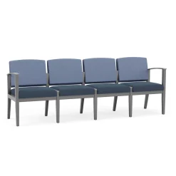 Mason Street Wood 4 Seat Sofa in Premium Upholstery