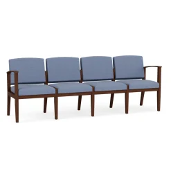 Mason Street Wood 4 Seat Sofa in Premium Upholstery