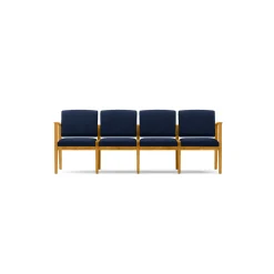 Mason Street Wood 4 Seat Sofa in Standard Upholstery