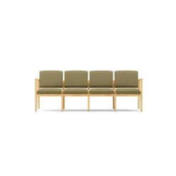 Mason Street Wood 4 Seat Sofa in Standard Upholstery