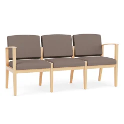 Mason Street Wood 3 Seat Sofa in Standard Upholstery