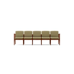 Mason Street Wood 5 Seat Sofa in Standard Upholstery