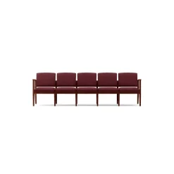 Mason Street Wood 5 Seat Sofa in Standard Upholstery