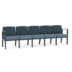 Mason Street Wood 5 Seat Sofa in Standard Upholstery