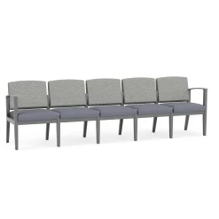 Mason Street Wood 5 Seat Sofa in Standard Upholstery