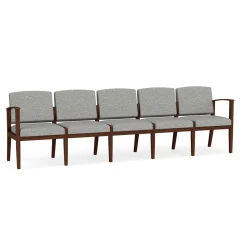Mason Street Wood 5 Seat Sofa in Standard Upholstery