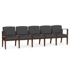 Mason Street Wood 5 Seat Sofa in Standard Upholstery