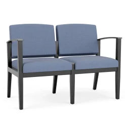 Mason Street Wood 2 Seat Sofa in Premium Upholstery