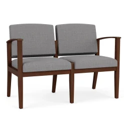 Mason Street Wood 2 Seat Sofa in Premium Upholstery