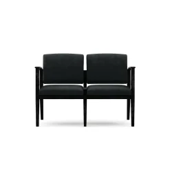 Mason Street Wood 2 Seat Sofa in Premium Upholstery