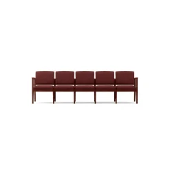 Mason Street Wood 5 Seat Sofa in Premium Upholstery