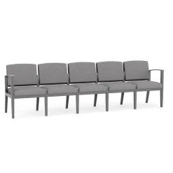 Mason Street Wood 5 Seat Sofa in Premium Upholstery