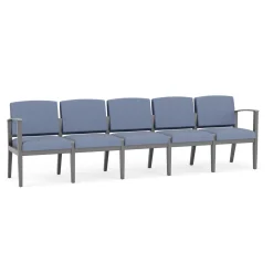 Mason Street Wood 5 Seat Sofa in Premium Upholstery