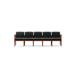 Mason Street Wood 5 Seat Sofa in Premium Upholstery