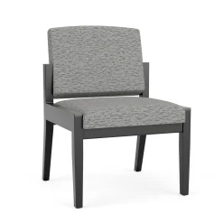 Mason Street Wood Armless Guest Chair in Standard Upholstery