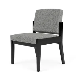 Mason Street Wood Armless Guest Chair in Standard Upholstery