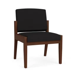 Mason Street Wood Armless Guest Chair in Standard Upholstery