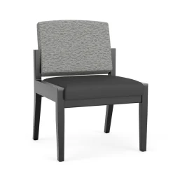 Mason Street Wood Armless Guest Chair in Standard Upholstery