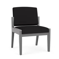 Mason Street Wood Armless Guest Chair in Standard Upholstery