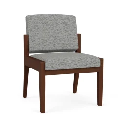 Mason Street Wood Armless Guest Chair in Standard Upholstery