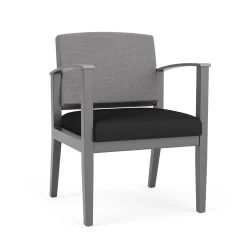 Mason Street Wood Guest Chair in Premium Upholstery