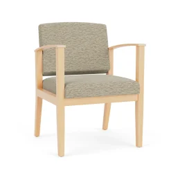 Mason Street Wood Guest Chair in Standard Upholstery