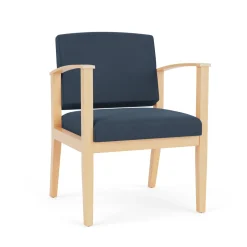 Mason Street Wood Guest Chair in Standard Upholstery