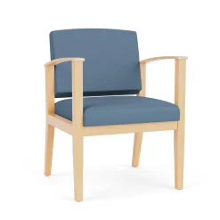 Mason Street Wood Guest Chair in Standard Upholstery