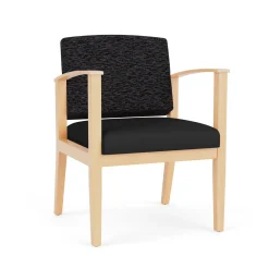 Mason Street Wood Guest Chair in Standard Upholstery