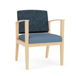 Mason Street Wood Guest Chair in Standard Upholstery
