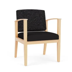 Mason Street Wood Guest Chair in Standard Upholstery