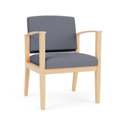 Mason Street Wood Guest Chair in Standard Upholstery