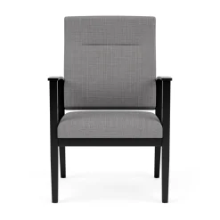 Mason Street Wood Oversize Patient Chair in Premium Upholstery