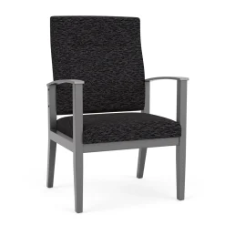 Mason Street Wood Oversize Patient Chair in Standard Upholstery