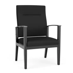 Mason Street Wood Oversize Patient Chair in Standard Upholstery
